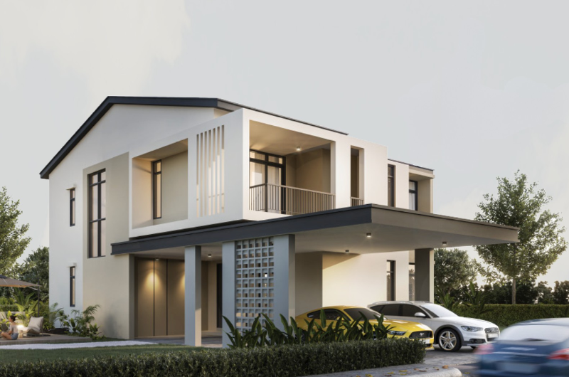 98 Residence Arezzo Type A bungalow facade