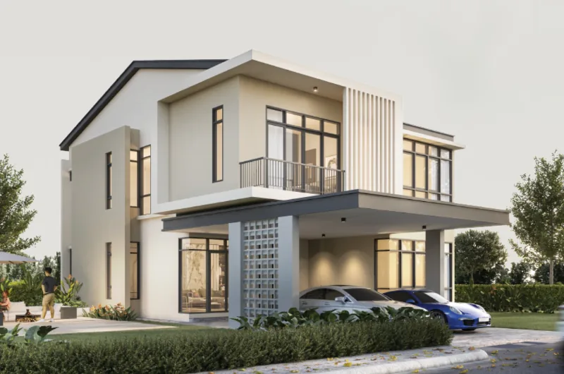 98 Residence Verona Type C bungalow facade